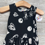 NEW Tank Dress Hearts & Flowers 12-24M
