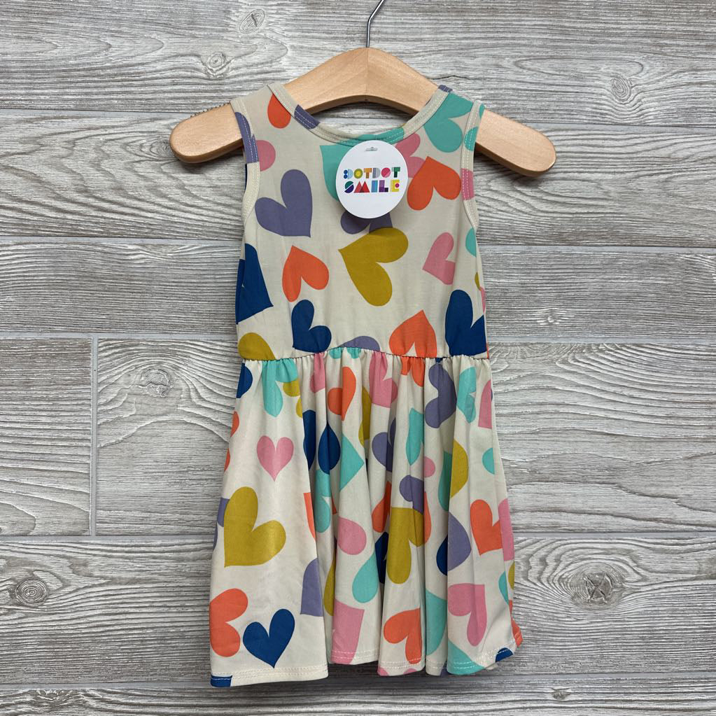 NEW Dress Hearts 12-24M