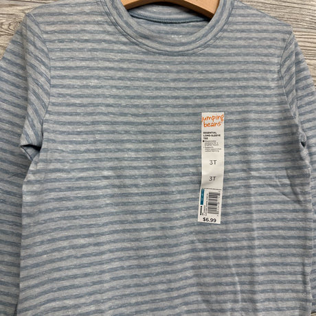 NEW Essential LS Shirt Stripes 3t