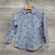 NEW Button Up Shirt Dinosaurs 2t
