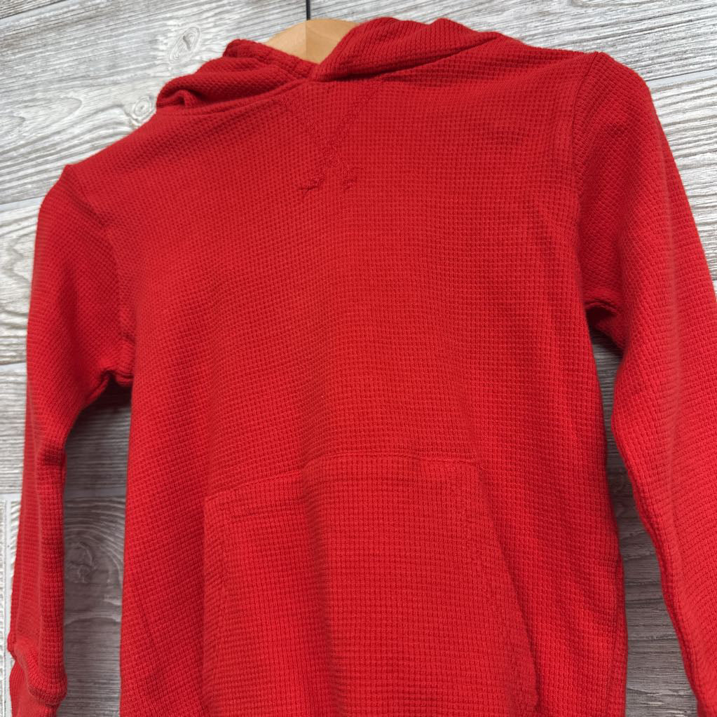 Waffle Knit LS Shirt W Hood 3t