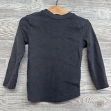 Organic Waffle Knit Henley Shirt 2t
