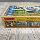 Wooden Jigsaw Puzzles in a Box Pets