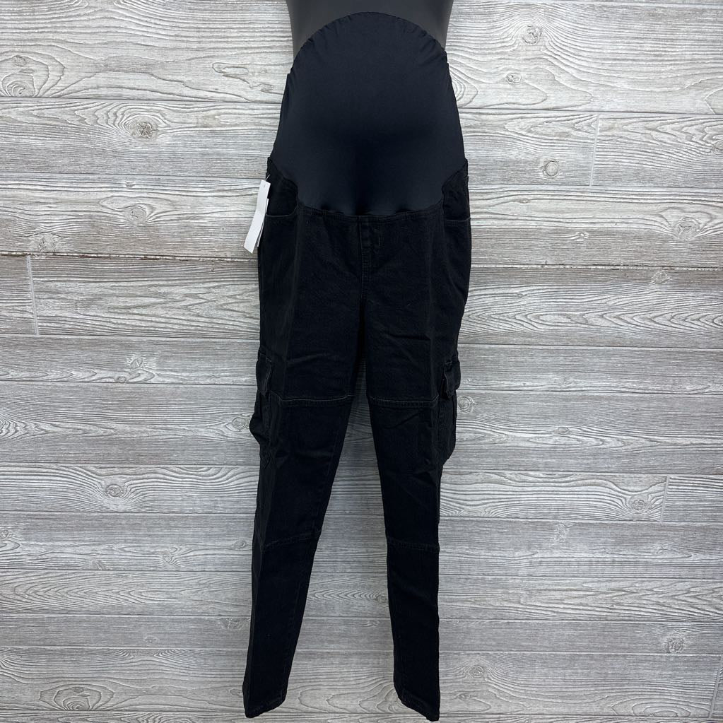 NEW Full Panel 90's Straight Cargo Jeans 8/Medium