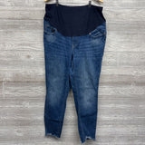 Full Panel Jeans Frayed 20W/XXL