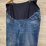 Full Panel Jeans Frayed 20W/XXL