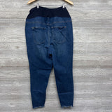 Full Panel Jeans Frayed 20W/XXL