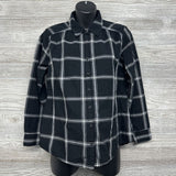 LS Plaid Button Up Shirt Small