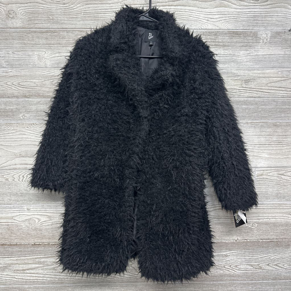 NEW Faux Fur Coat 10-12