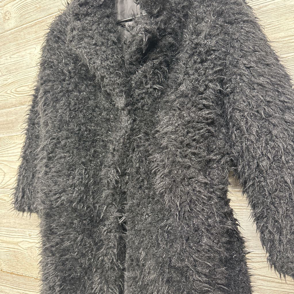 NEW Faux Fur Coat 10-12