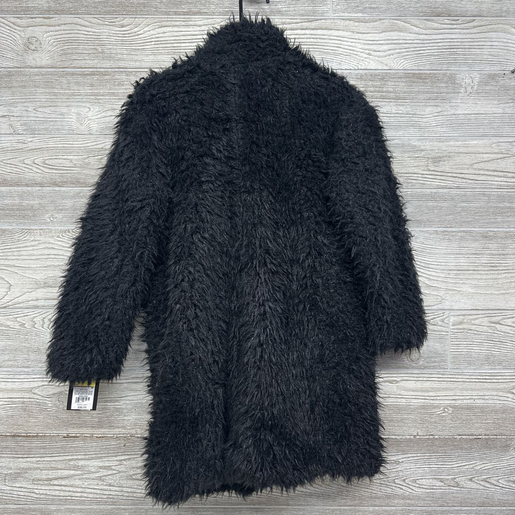 NEW Faux Fur Coat 10-12