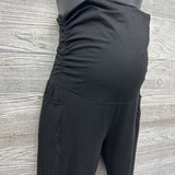 Ruched Full Panel Flare Pants Large