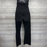 Ruched Full Panel Flare Pants Large