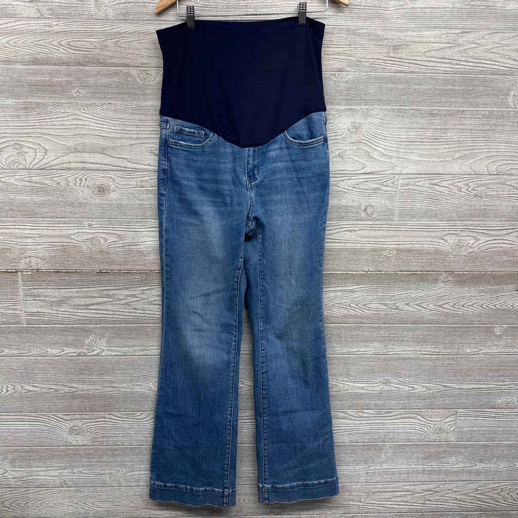 Full Panel Wide Hem Jeans Large