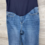 Full Panel Wide Hem Jeans Large
