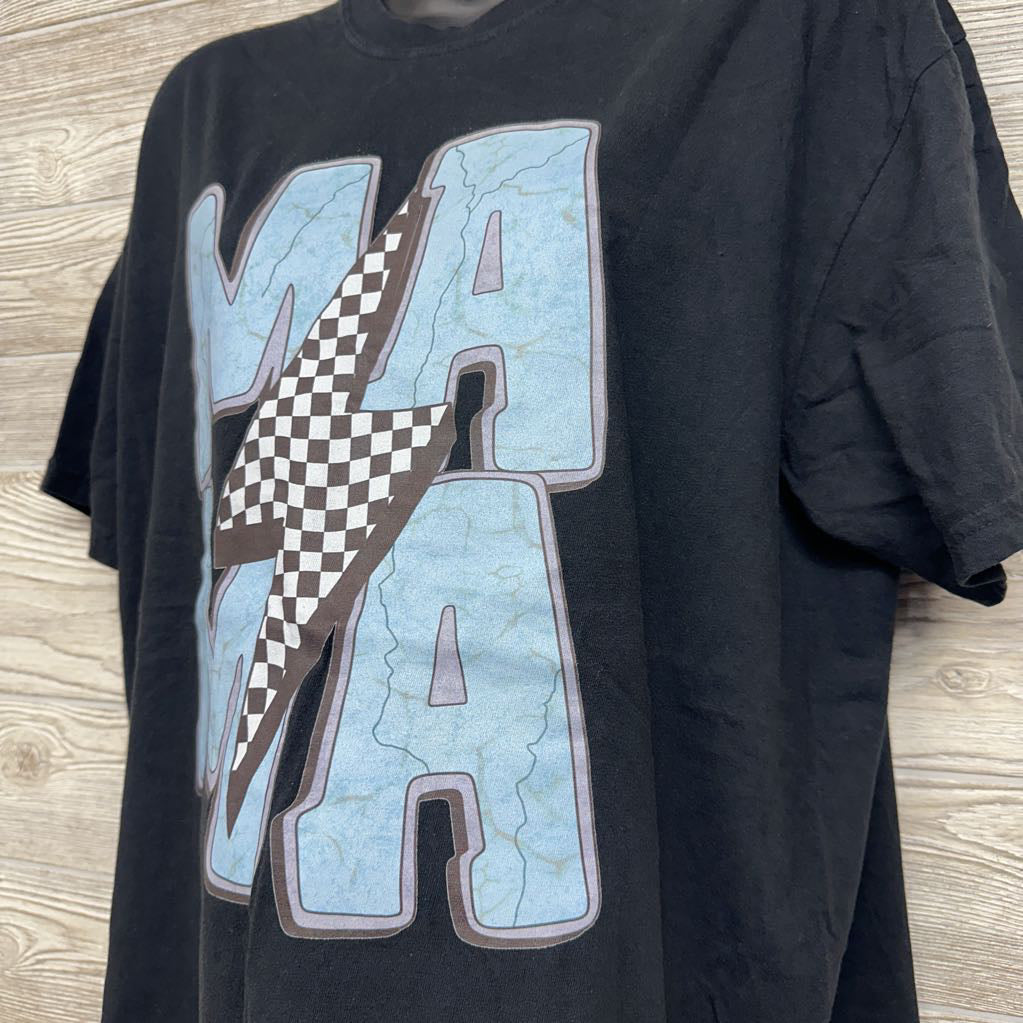 Shirt Mama Checker Bolt XL
