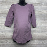 Puff Shoulder Ruched Shirt Small