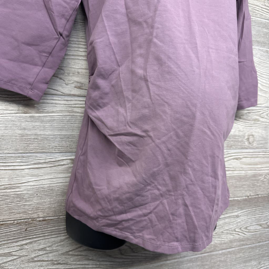 Puff Shoulder Ruched Shirt Small