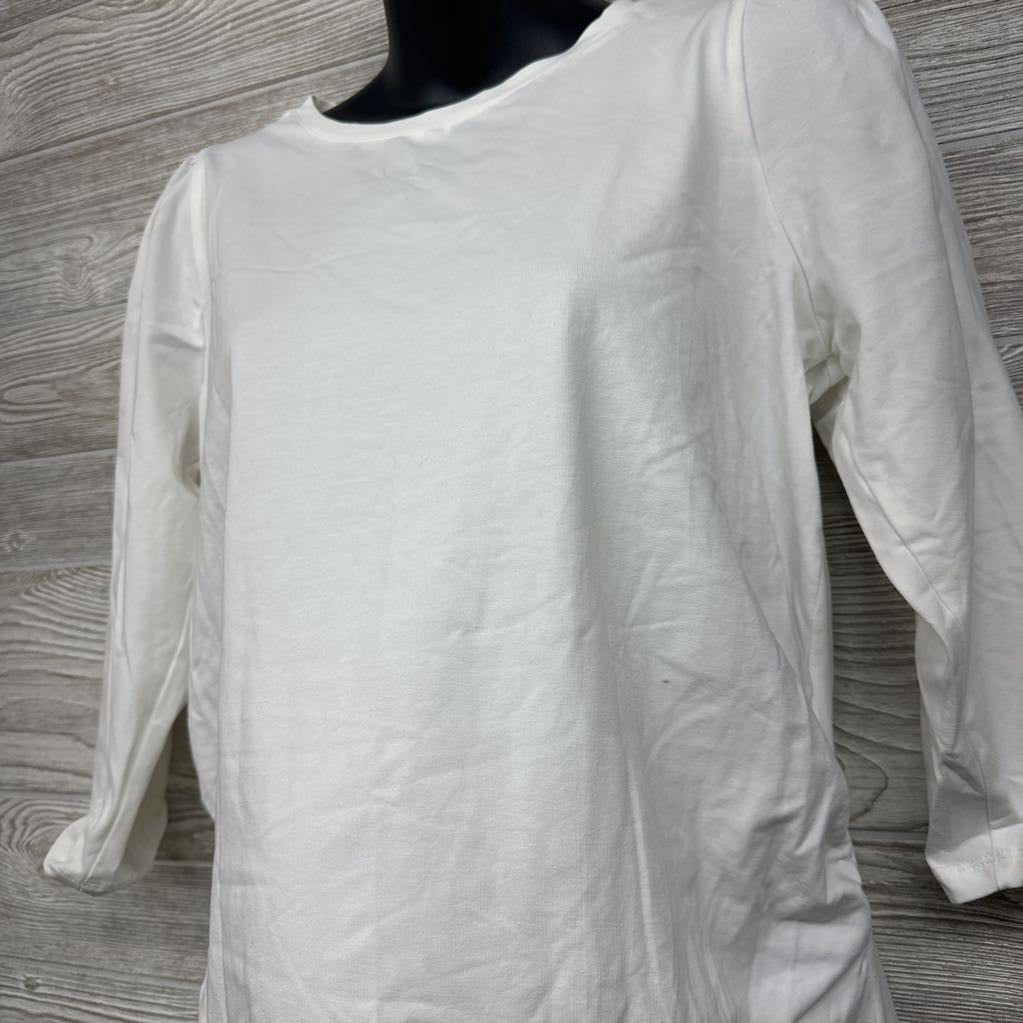 Puff Shoulder Ruched Shirt Small