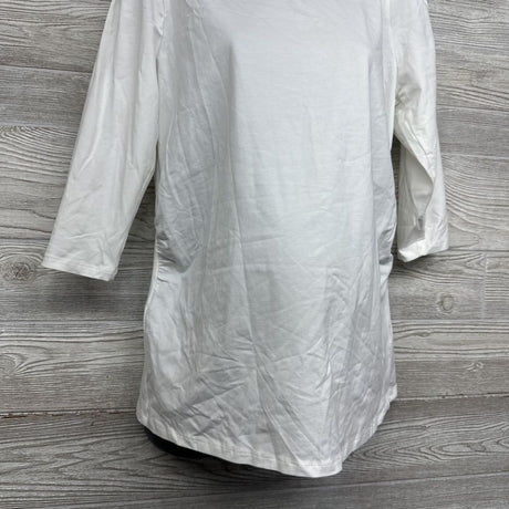 Puff Shoulder Ruched Shirt Small
