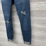 Full Panel Skinny Jeans Cuffed 4/Small