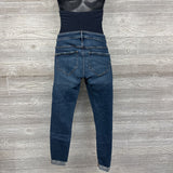 Full Panel Skinny Jeans Cuffed 4/Small