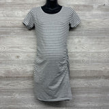 Ruched Dress Stripes Medium