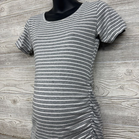 Ruched Dress Stripes Medium