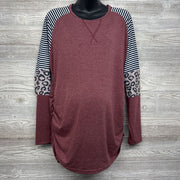 LS Shirt Animal Print Stripes XXL