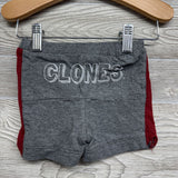 Bodysuit Eat Sleep Clones & Harem Shorts ISU 3-6M