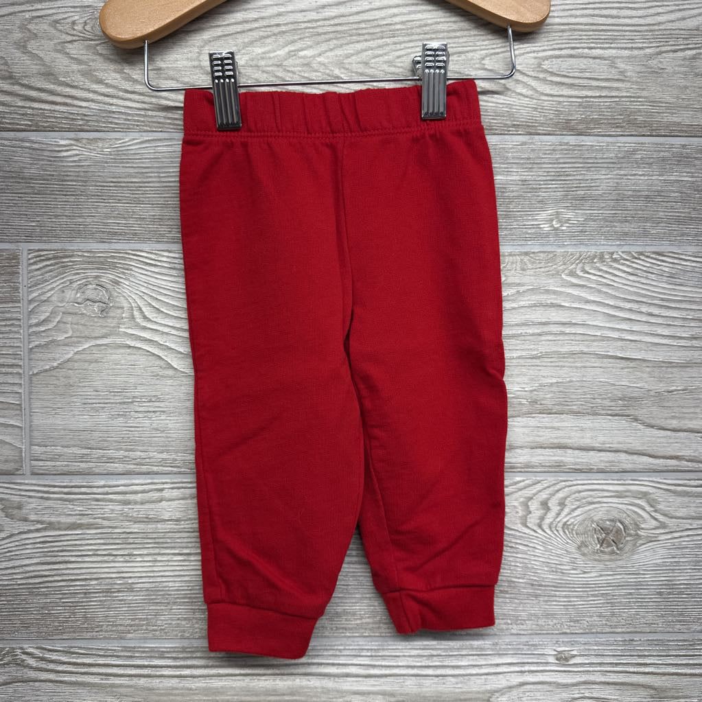 Crewneck Santa & French Terry Joggers 12M
