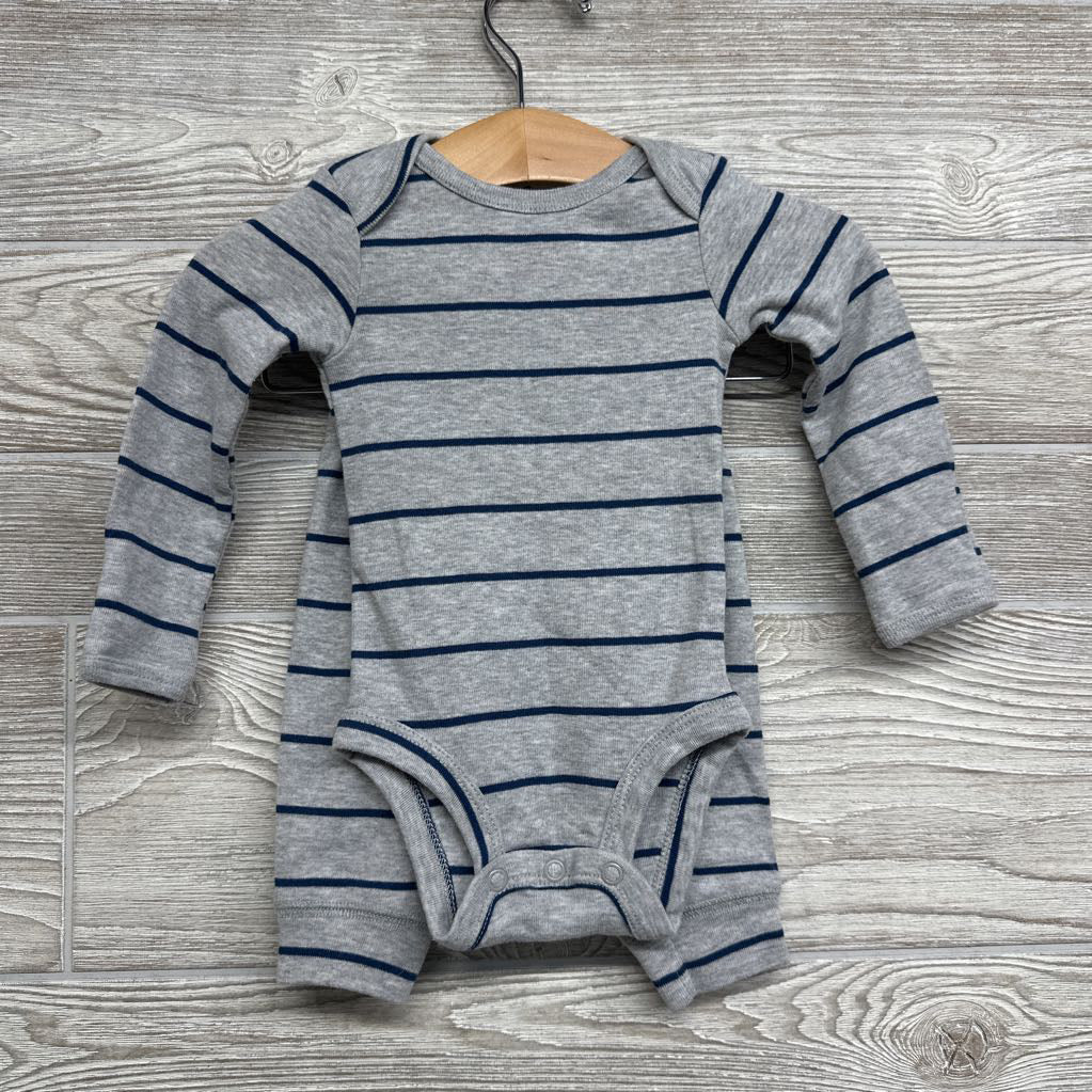 Plush Vest, LS Bodysuit & Joggers Stripes 3M