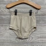 LS Ribbed Bodysuit Birds & Bummies W/ Bandana Bib 12M
