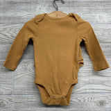 LS Ribbed Bodysuit & Bummies W/ Bandana Bib 12M