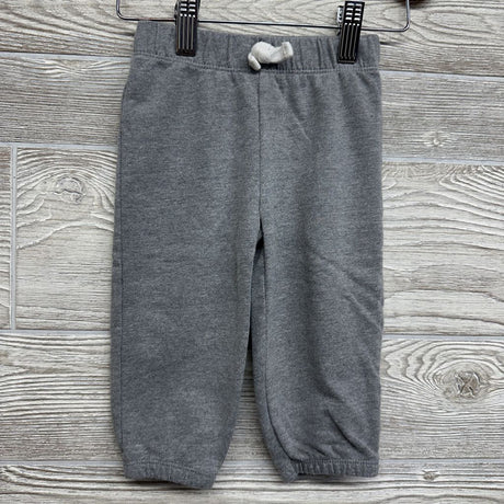 LS Shirt W/ Hood Stripes Hugs & French Terry Joggers 12M