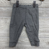 LS Bodysuit My First Halloween & Pants Stripes Pumpkin 6M