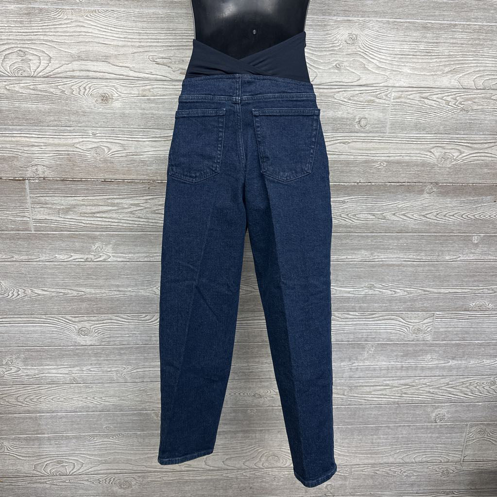 NEW 80's Cross Panel Denim Jeans 2/XS