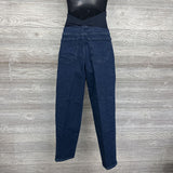 NEW 80's Cross Panel Denim Jeans 2/XS