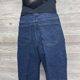 NEW 80's Cross Panel Denim Jeans 2/XS