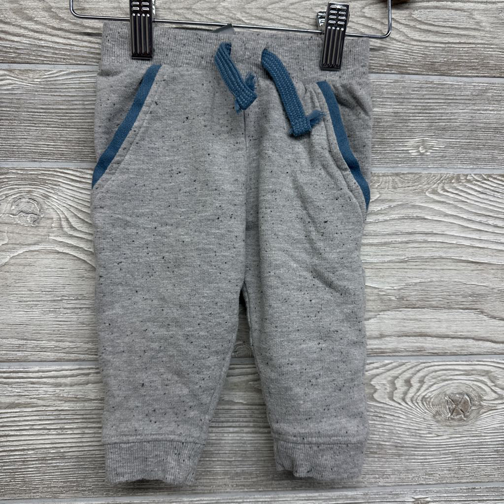 Bodysuit Stripes ,Henley Hoodie & Jogger Sweatpants 3-6M