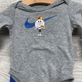 LS Bodysuit Baseball Swoosh & French Terry Joggers Swoosh 6M