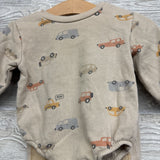 Crewneck Romper & Sweatpants Cars 3-6M