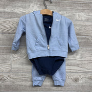 Full Zip Hoodie, Bodysuit & Joggers Swoosh 6M