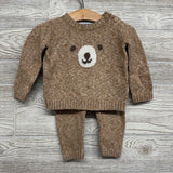 So Soft Sweater Bear Face & Pants 6-12M