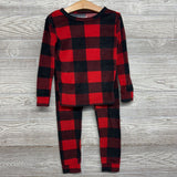 2 Pc LS Cozy PJs Buffalo Plaid 4