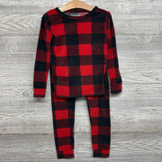 2 Pc LS Cozy PJs Buffalo Plaid 4