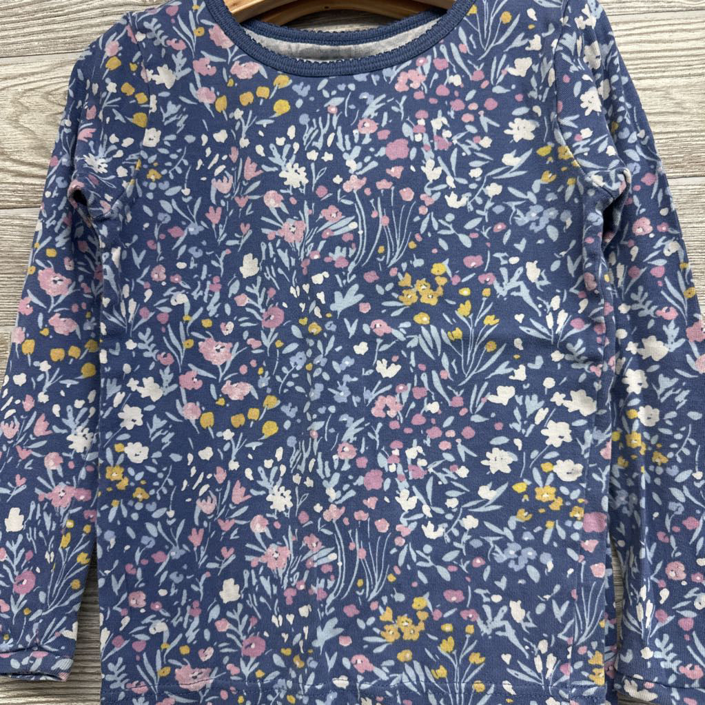 2 Pc LS PJs Flowers 7