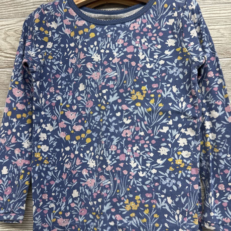 2 Pc LS PJs Flowers 7