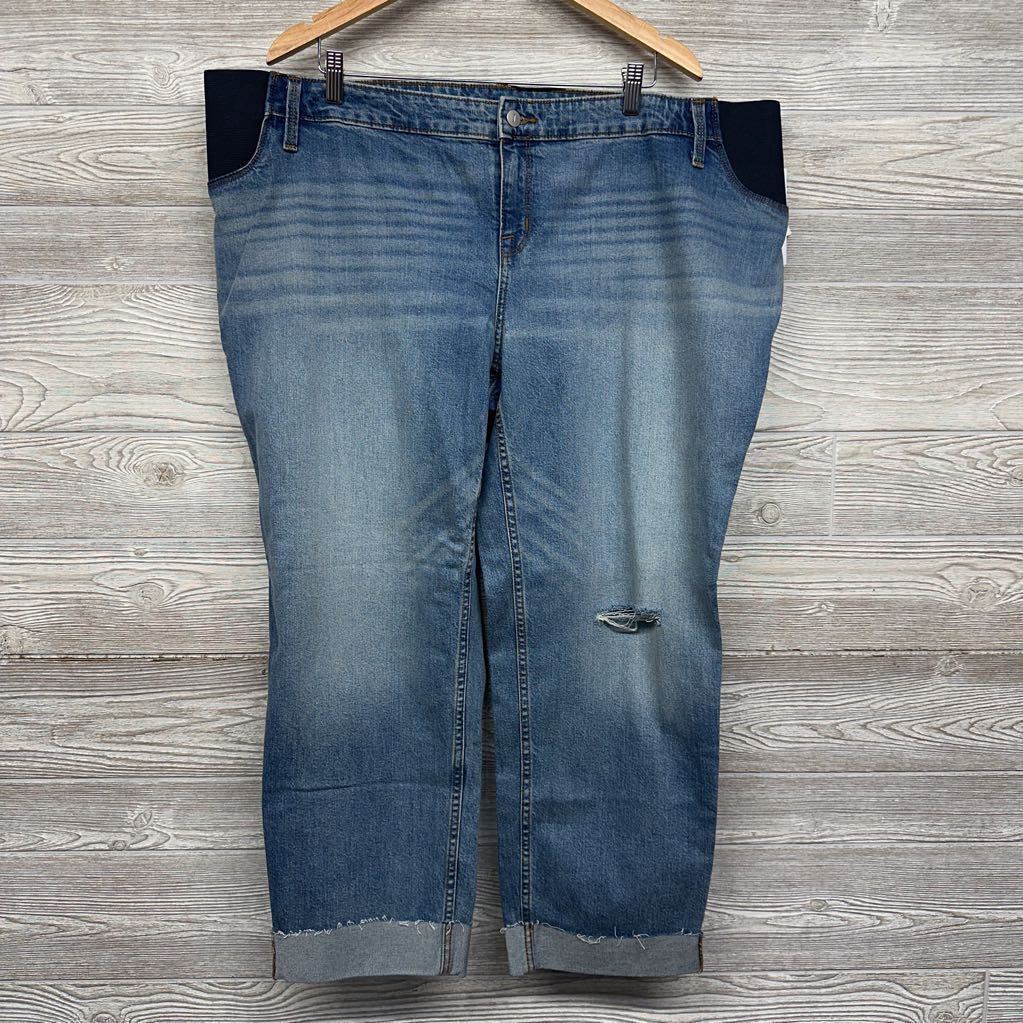 NEW Side Panel 90's Straight Jeans 18/XL