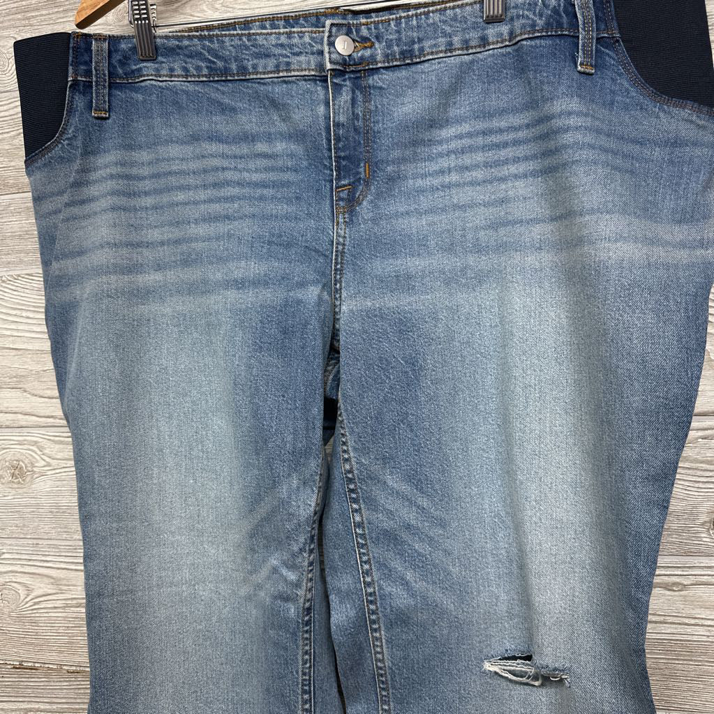 NEW Side Panel 90's Straight Jeans 18/XL